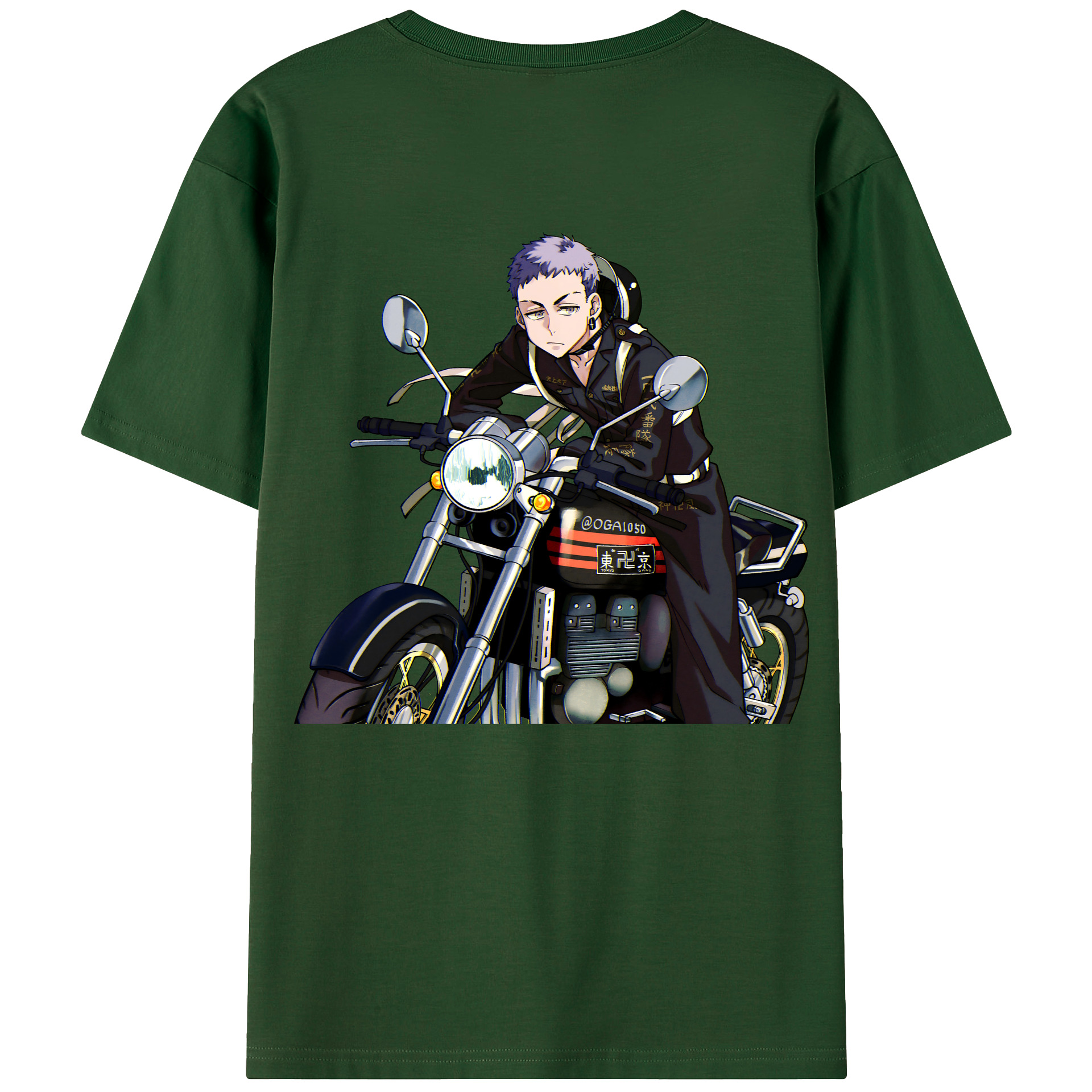 （画像用） 東京リベンジャーズ Tokyo Revengers 綿100％半袖Tシャツ（背面プリント）